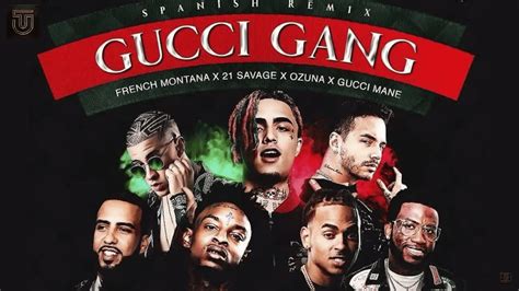 testo brano gucci gang|GUCCI GANG .